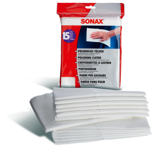 SONAX Polishing Cloths 15 Pack