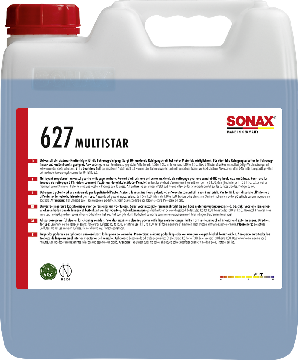 SONAX MULTISTAR DEEP CLEAN CONCENTRATE, ALL PURPOSE CLEANER AND HIGHLY –  Auto Attention