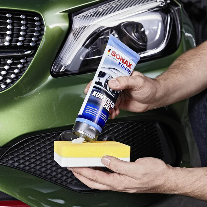 SONAX Xtreme Plastic Restorer Gel Exterior, Long-Lasting Protection.