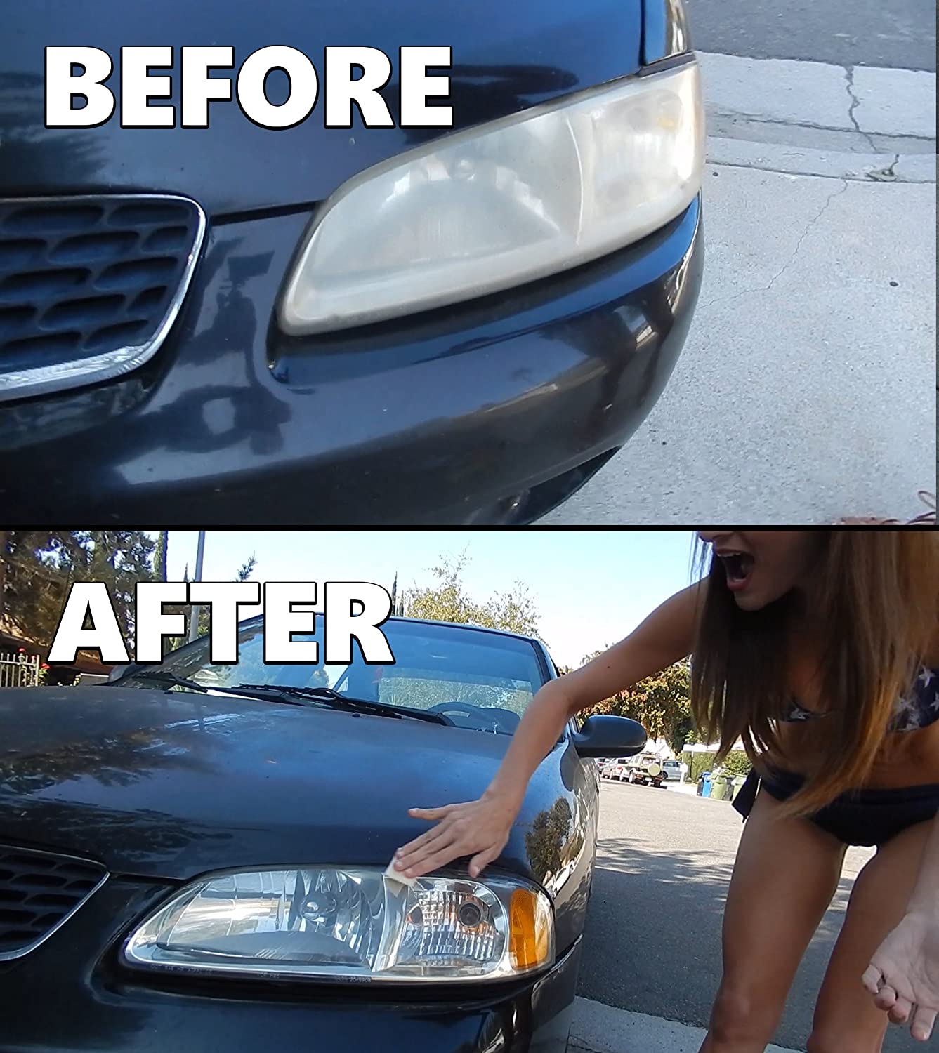 Headlight Restore Wipes Kit.