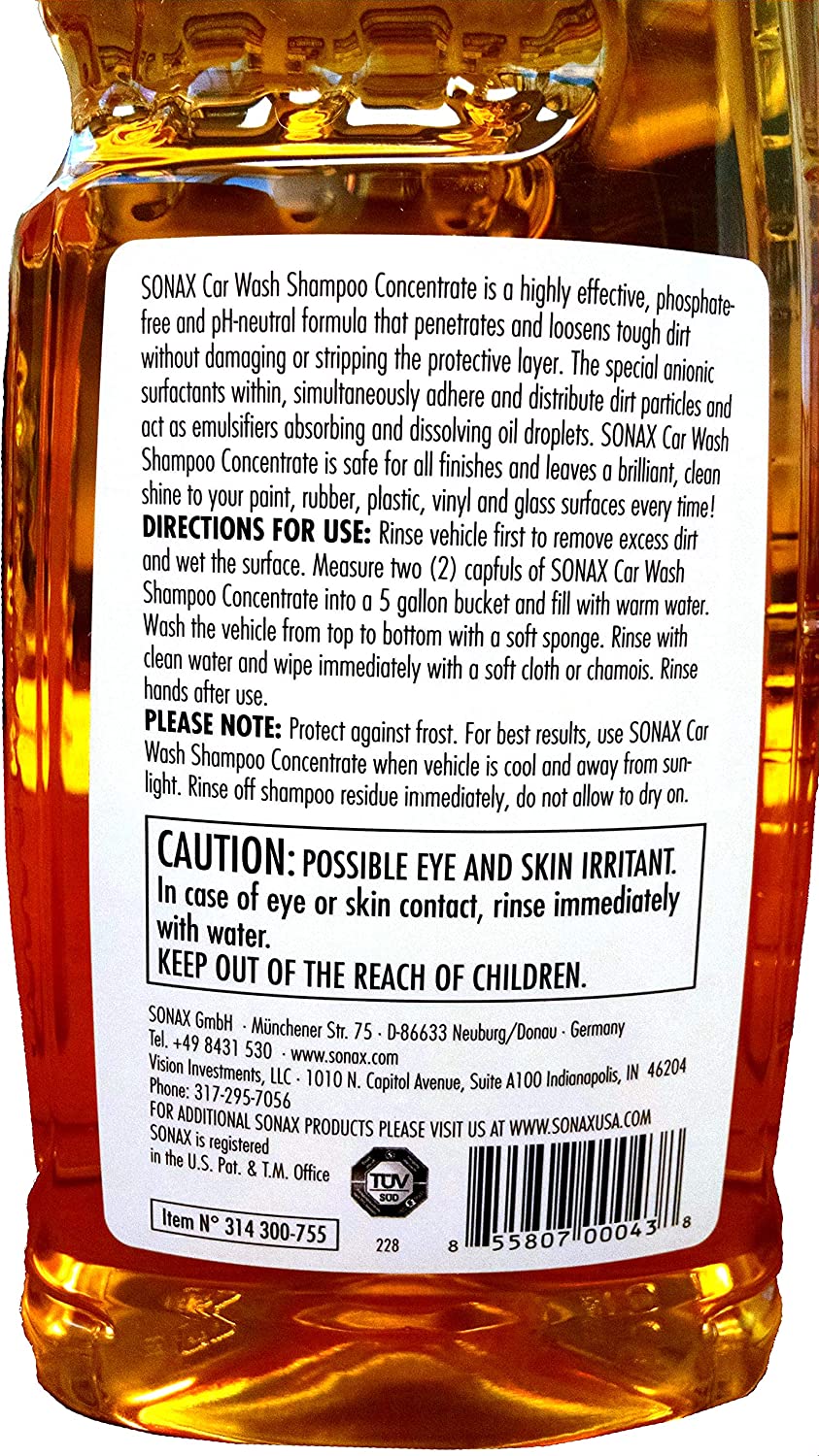 SONAX Gloss Shampoo 1000ml