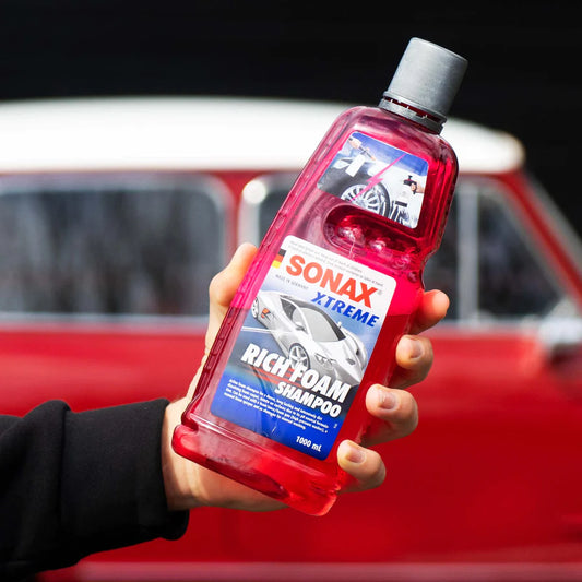 SONAX XTREME RichFoam Shampoo, Dirt Dissolving, Non-Stripping