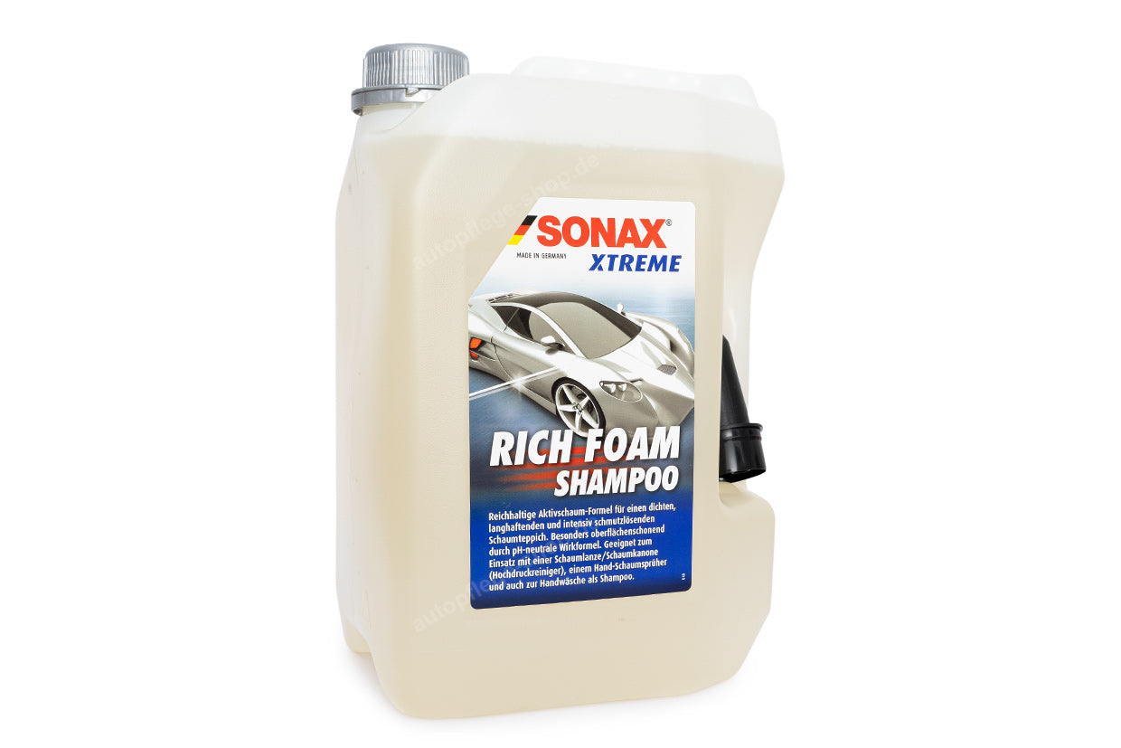 SONAX XTREME RichFoam Shampoo, Dirt Dissolving, Non-Stripping