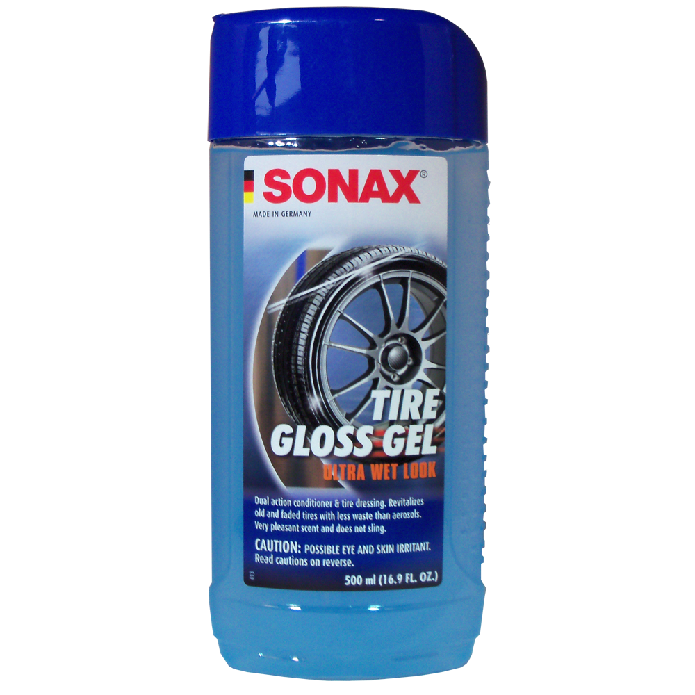 XTREME COLOURLESS TYRE GLOSS GEL, RUBBER CLEANER AND CONDITIONER.