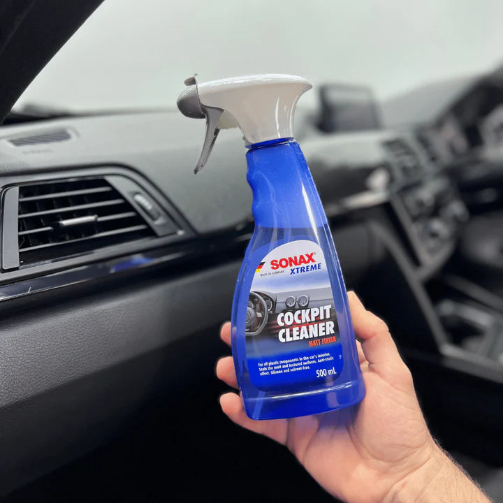 XTREME COCKPIT CLEANER MATT FINISH, NO GLARE AND VERSATILE.