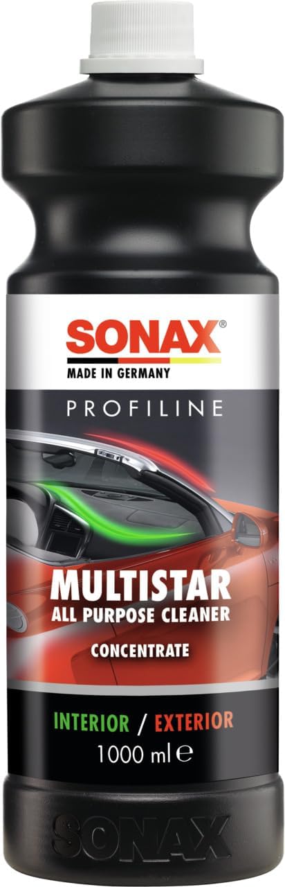 SONAX MULTISTAR DEEP CLEAN CONCENTRATE, ALL PURPOSE CLEANER AND HIGHLY ECONOMICAL.