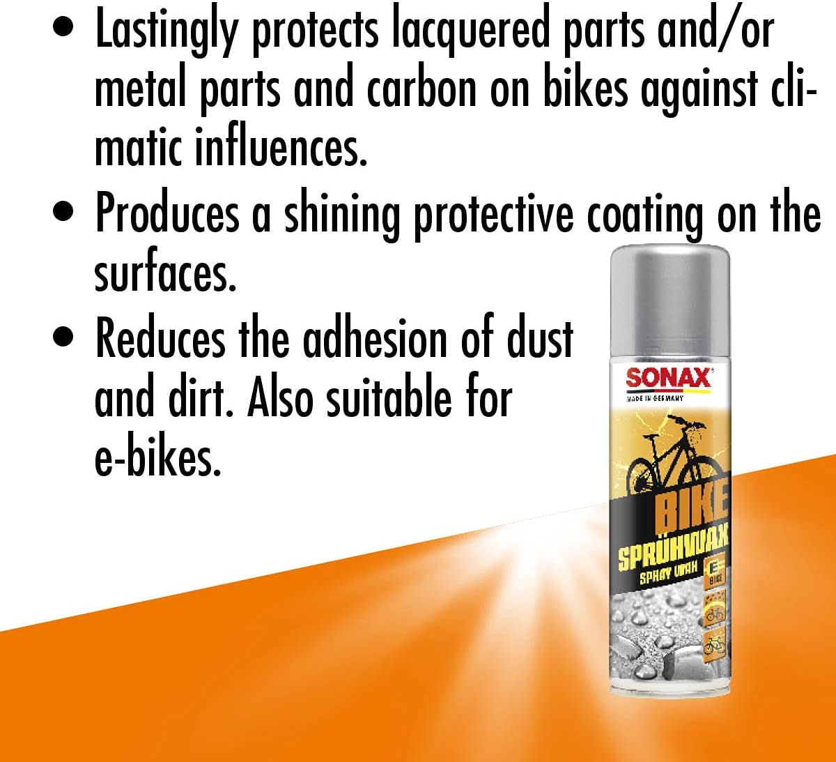 SONAX BIKE Protection Spray Wax