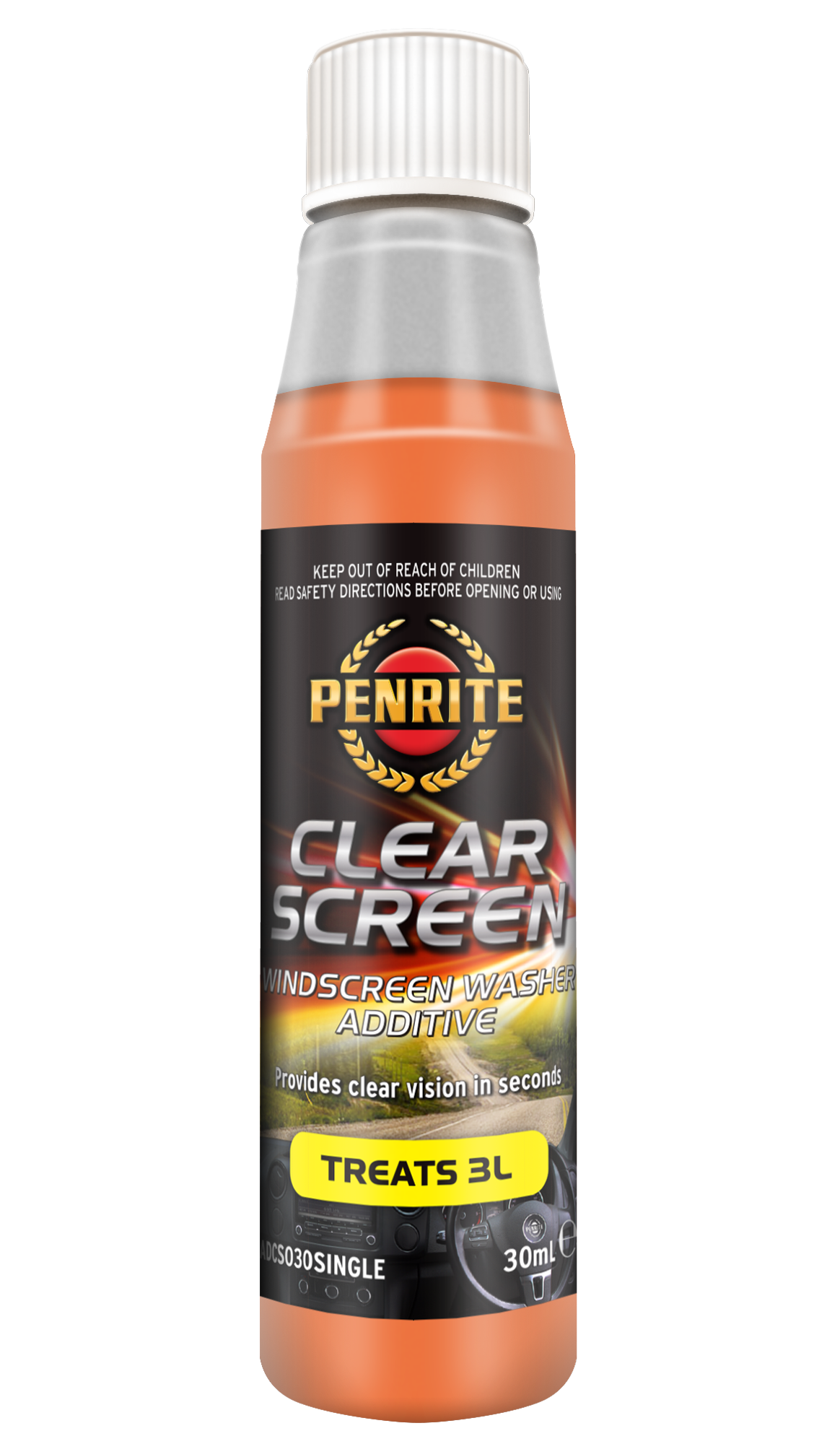 Clear Screen Windscreen Cleaner 30ml