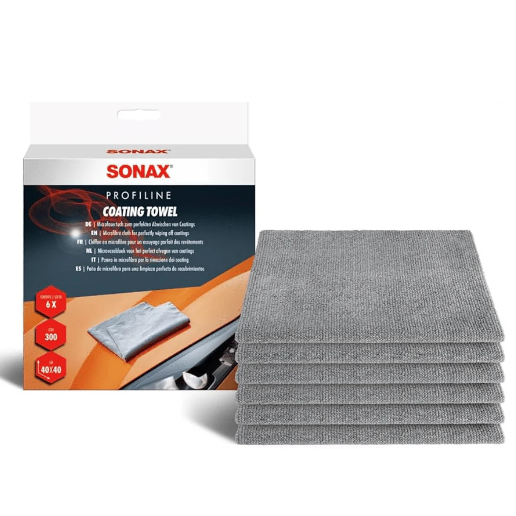 SONAX CERAMIC COATING TOWEL MICROFIBRE 6PCS