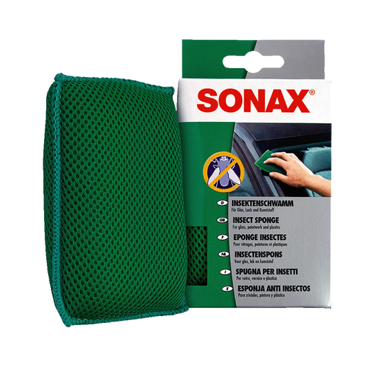 SONAX Insect Sponge, Safe Removal Of Dirt On Glass, Varnish And Plastic.