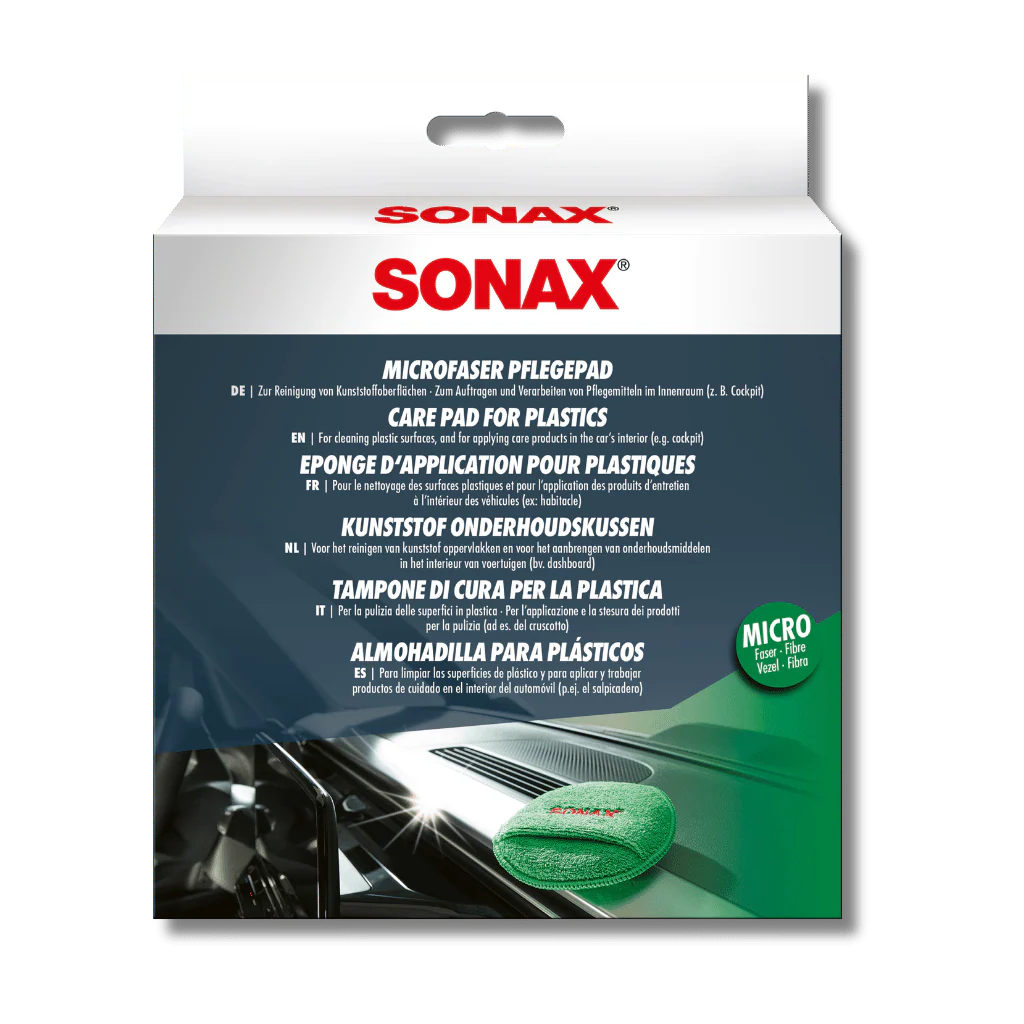 SONAX Microfibre Care Pad for Plastics