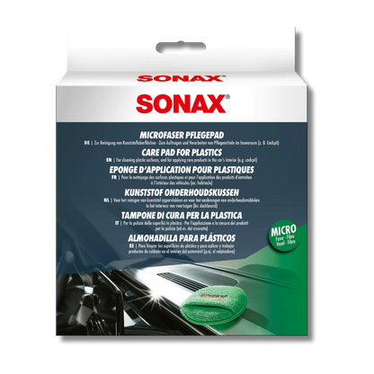 SONAX Microfibre Care Pad for Plastics