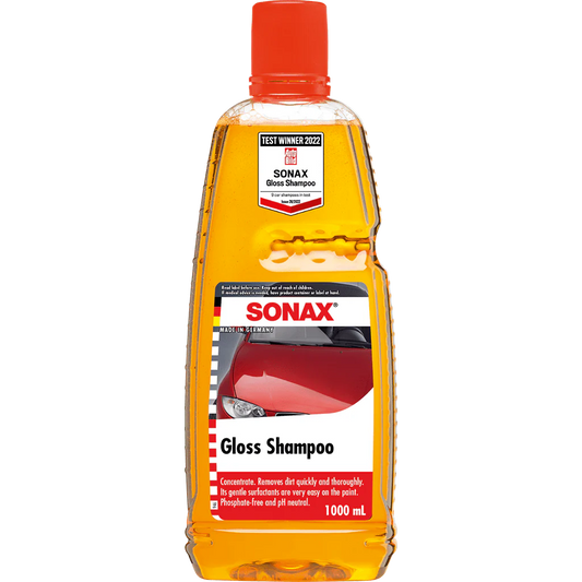 SONAX GLOSS CAR WASH SHAMPOO CONCENTRATE, PH NEUTRAL