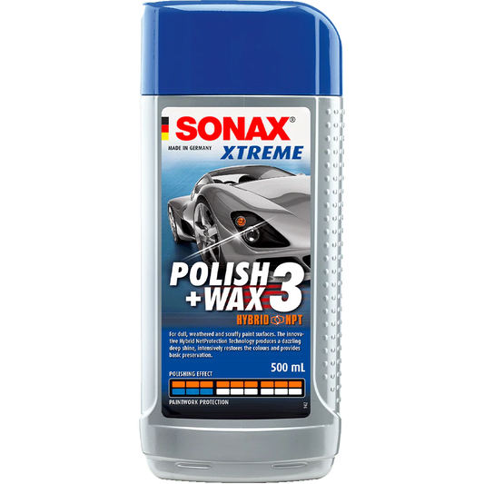 XTREME POLISH + WAX 3 HYBRID NPT, OLDER WEATHERED PAINTWORK.